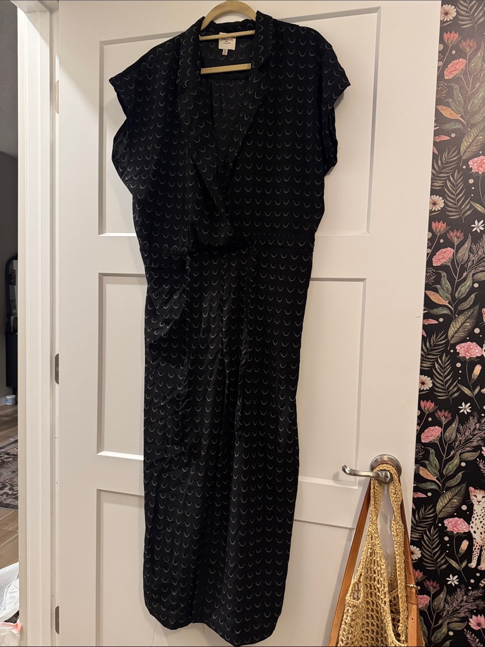 Hayden Black Patterned Jumpsuit